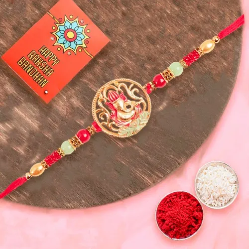 Ganesh Blessing Rakhi