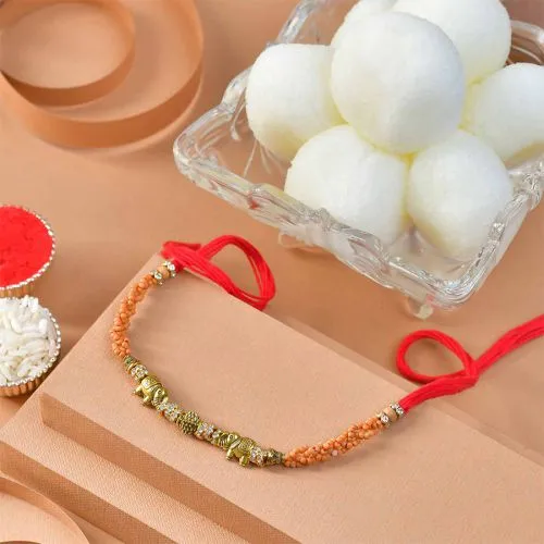 Traditional Rakhi Sweet Gift Set