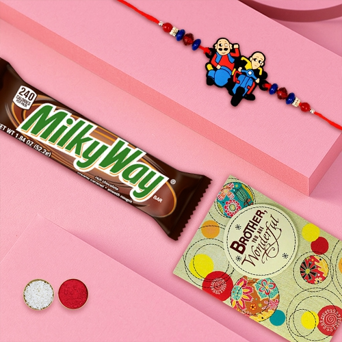 Whimsical Rakhi, Milky Treat Delight