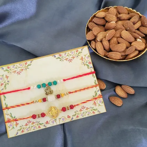 Almonds care for Rakhi Beloved Trio