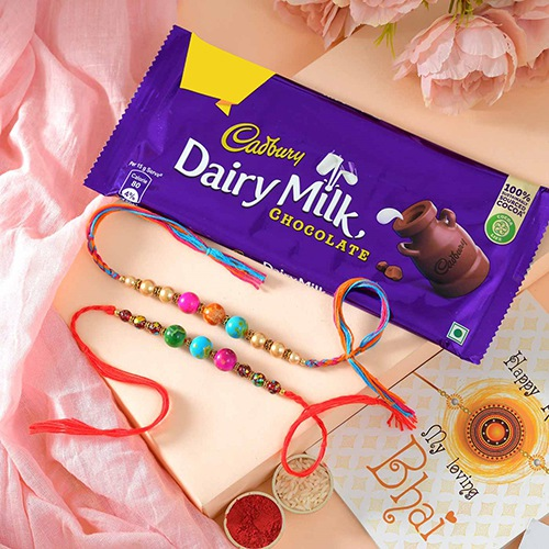 Dual Treat Cadbury Rakhi