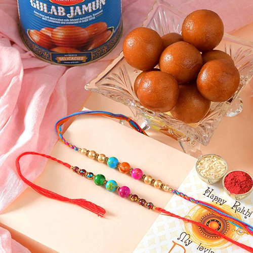 Rakhi Designer Divas and Gulabjamun