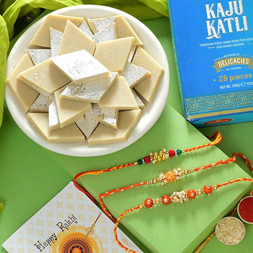 Rakhi Tradition of Kaju Love