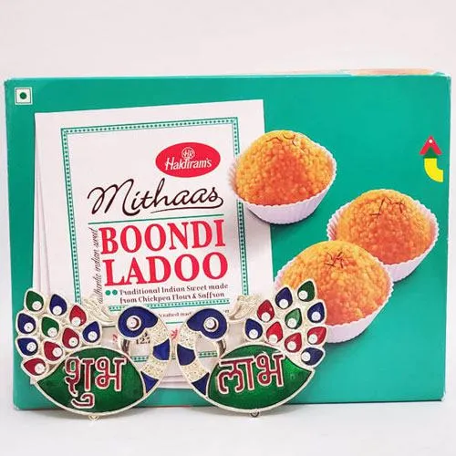 Finest Combo of Boondi Ladoo with Shubh Labh