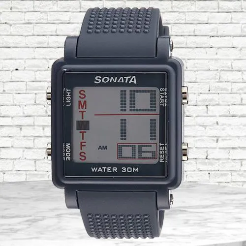 Wonderful Sonata Super Fibre Digital Mens Watch