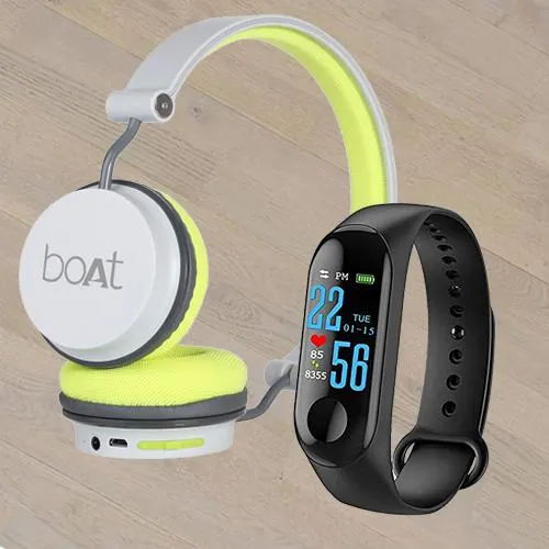 Remarkable Smart Watch N Boat On-Ear Headphone