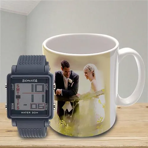 Wonderful Sonata Super Fibre Watch N Personalized Mug