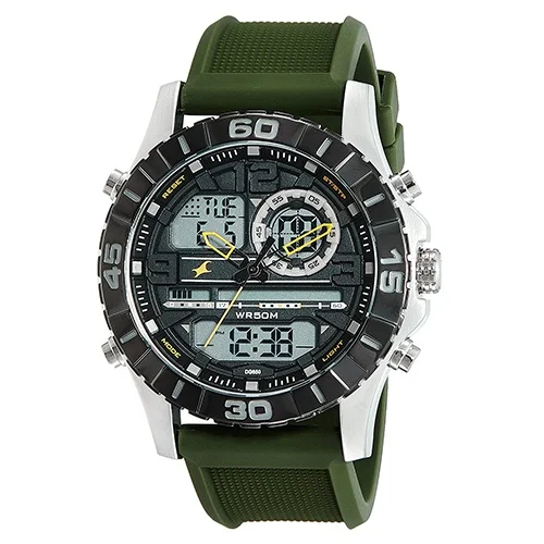 Classy Fastrack Analog Digital Black Dial Mens Watch