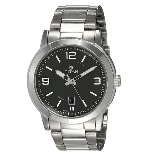 Classy Titan Neo Analog Black Dial Mens Watch