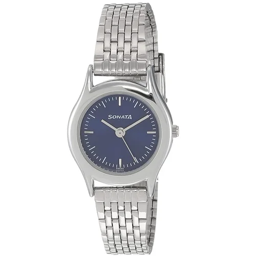 Exclusive Sonata Essentials Analog Blue Dial Womens Watch