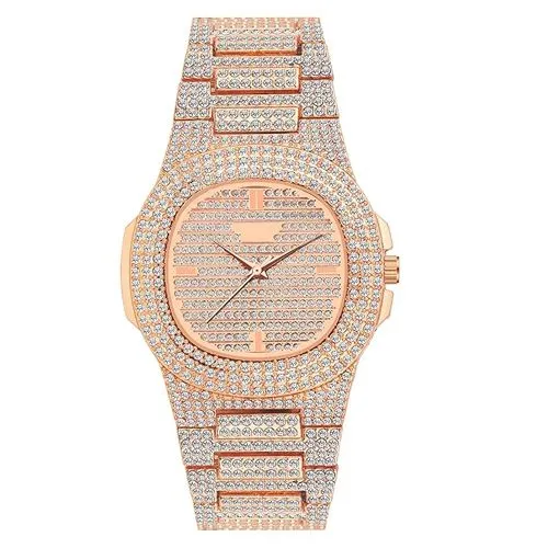Classic Analogue Watch for Women - Rose Gold  Dial