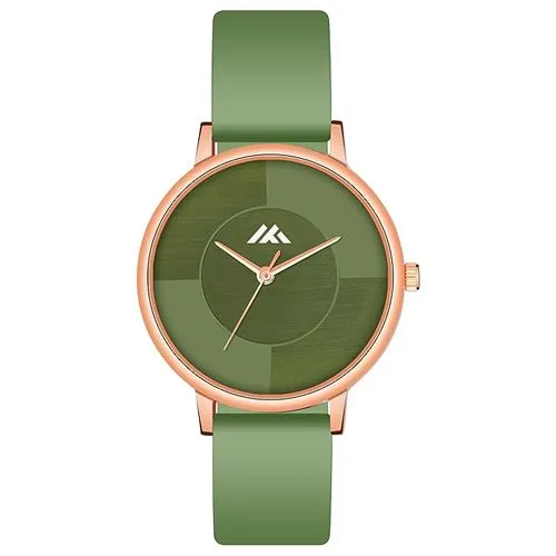 Classic Analogue Watch for Women - Green Dial