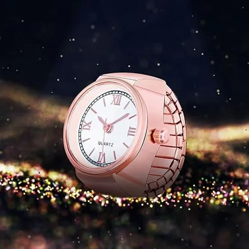 Elegant Womens Analogue Watch in White