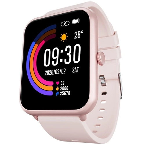 Glam Fire-Boltt Ninja Call Pro Plus Bluetooth Pink Smart Watch