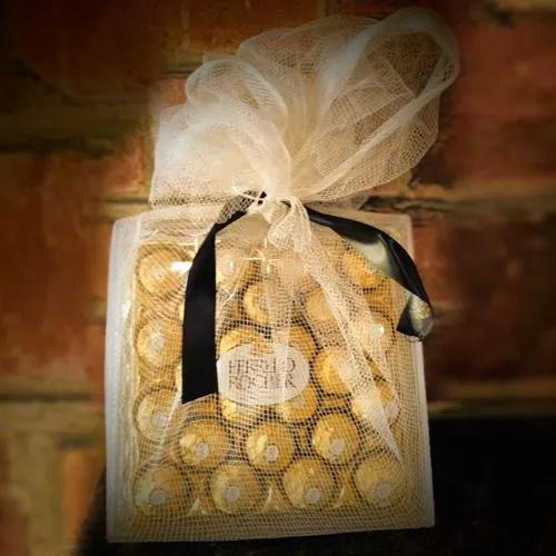 Delicious Ferrero Rocher Net Wrapped Gift