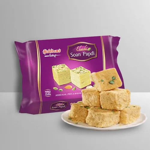 Delicious Soan Papdi from Haldirams