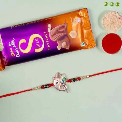 Ganesh Rakhi Combo