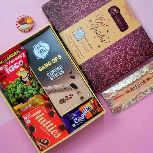 Joyful Rakhi Treats Hamper