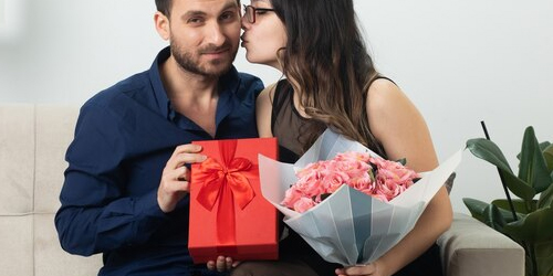 1st Valentine with Husband